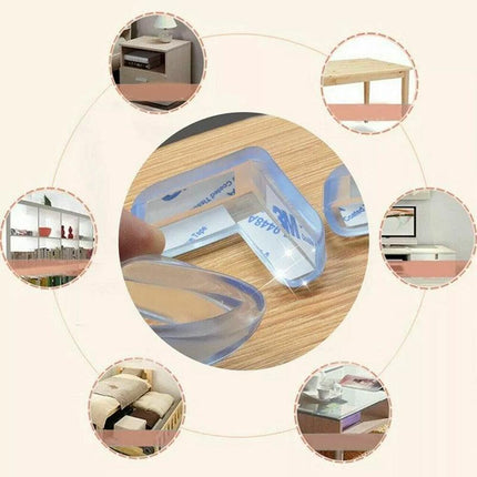 Desk Edge Soft Protectors Table Corner Cushion Baby Child Safety Guard Clear 3M - Aimall
