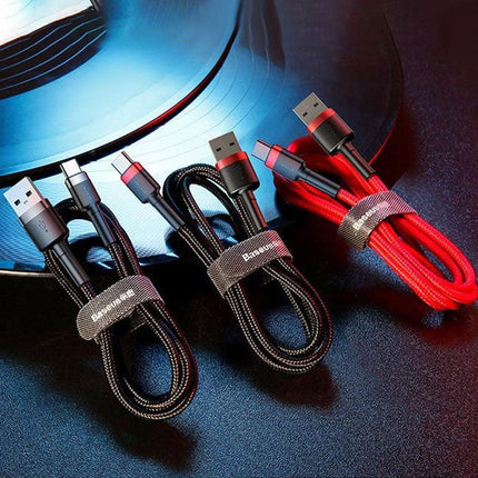 Baseus USB to Type C Charger Cable 3A Fast Charging Lead Data Cord for Huawei AU - Aimall