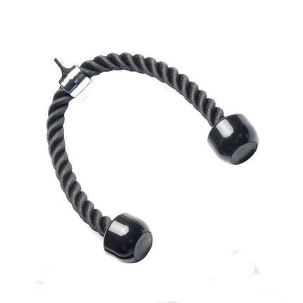 TRICEP ROPE GYM CABLE ATTACHMENT SINGLE HANDLE ROW BAR HOME GYM FITNESS DIP - Aimall