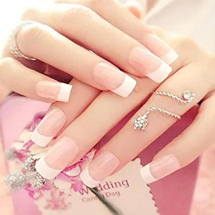 French Tip Nail Decoration Strip Sticker Stencil Guides Manicure Art AU STOCK - Aimall