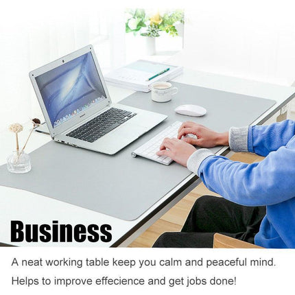 60*30CM Leather Mouse Pad Gaming Waterproof Mousepad Desk Mat Anti-slip Rubber - Aimall