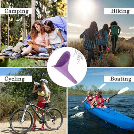 Portable Camping Female Her She Urinal Funnel Ladies Woman Urine Wee Loo Travel - Aimall