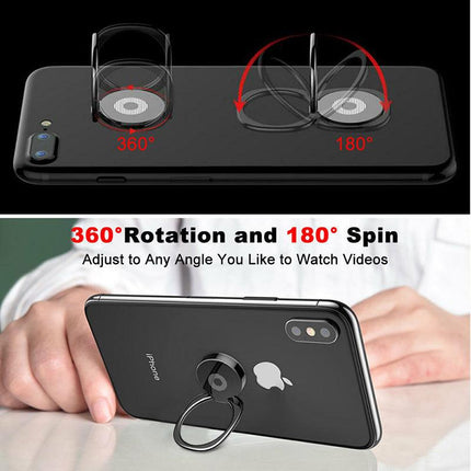 iRing Phone Ring Finger Holder Car Mount Hook iPhone Stand Mobile Grip GPS iPad - Aimall