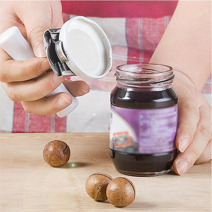 Stainless Steel Adjustable Twist Jar Opener Spiral Can Seal Lid Cap Remover AUS - Aimall