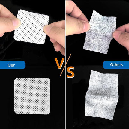 1000PCS Nail Wipes Cotton Pads Polish Remover Cleaner Manicure Paper Lint Free - Aimall