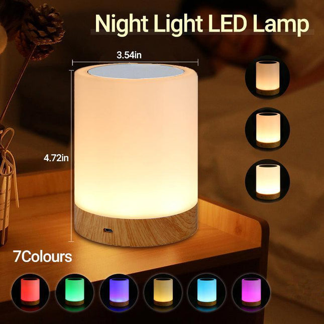Touch LED Desk Lamp Bedside Study Reading Table Light USB Ports Dimmable AU - Aimall