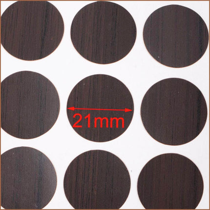 54 X Self Adhesive Decorative Screw Cover Caps Holes Cams Furniture Kitchen 20mm - Aimall