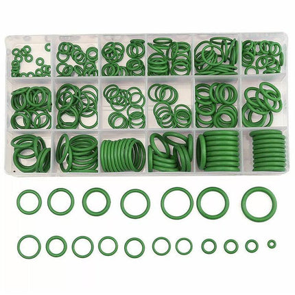 270 Pcs Air Conditioning O Ring Assortment Kit Green Air Con 18 Sizes Oring Gas - Aimall