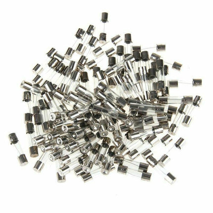 20Pcs M205 Glass Fuse 5mm x 20mm Slow Blow 250V / Select From 0.5A to 10A amp - Aimall