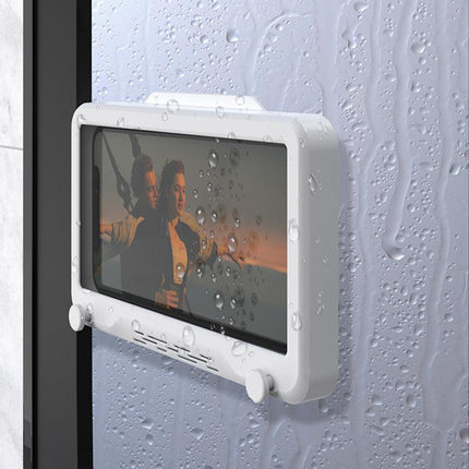Universal Waterproof Phone Case Bathroom Shower Phone Holder Wall Mounted AU - Aimall