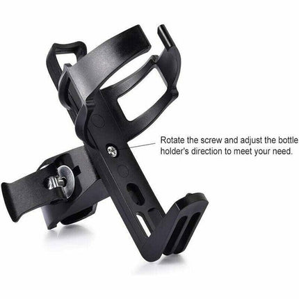 Bike Cup Holder Water Bottle Cage Bicycle Handlebar Mount Drink Cycling Beverage - Aimall