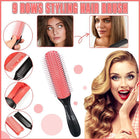 New Hair Styling Brush Classic D3 Medium (9 row) Comb Styling Hairbrush AU HOT - Aimall