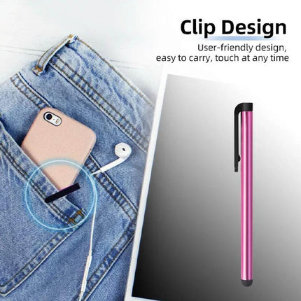 10x Universal Compactive Touch Screen Pen Stylus for Apple iPhone iPad Samsung - Aimall