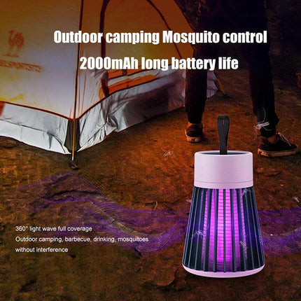 Electric Mosquito Killer Lamp Insect Catcher Fly Bug Zapper Trap LED UV Mozzie - Aimall