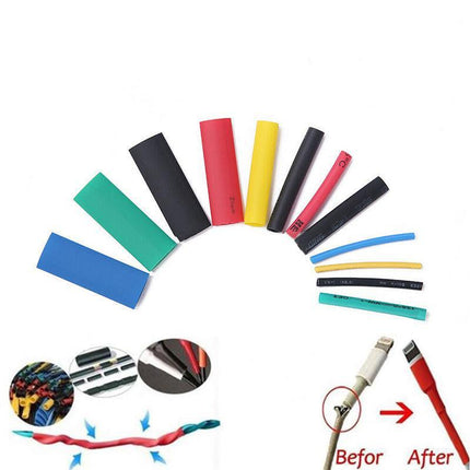 530 PCS Heat Shrink Tubing Tube Assortment Wire Cable Insulation Sleeving Kit AU - Aimall