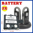 2 X Rechargeable Battery for UNIDEN BP38 BP40 UHF Handheld Radio Black AU Stock - Aimall