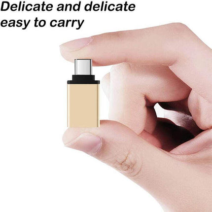 USB-C OTG Data Adapter USB 3.2 Type C Male to USB 3.2 A Female Cable Converter - Aimall