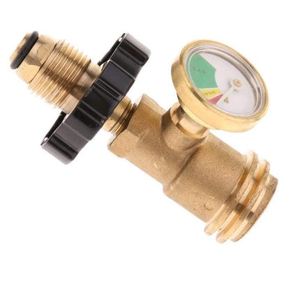 High Low Gas Pressure Gauge Level Indicator POL Propane Lpg Bottle Cylinder AU - Aimall