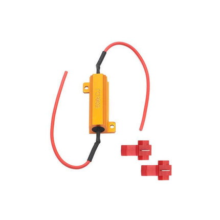 4X 50W LED LOAD RESISTOR 12V LIGHTS FRONT REAR INDICATOR HYPER FLASH CAR 4WD UTE - Aimall