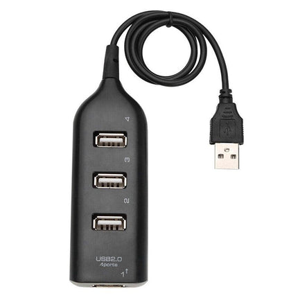 Multi USB Hub 4 Port High Speed Slim Compact Expansion Smart Splitter OZ AU - Aimall