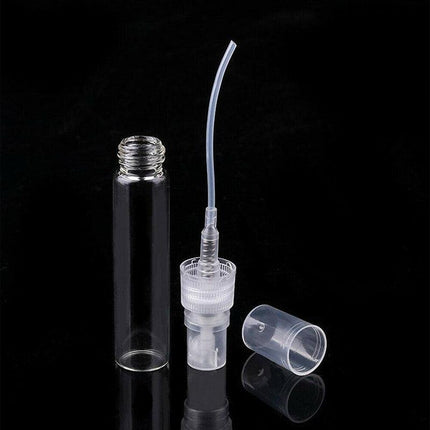 10Pcs 3/5/10ml Glass Perfume Bottle Atomizer Pump Spray Comestic Container AU - Aimall