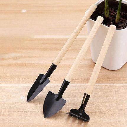 16X Mini Garden Hand Tools Transplanting Succulent Plant Gardening Tool Rake Set - Aimall