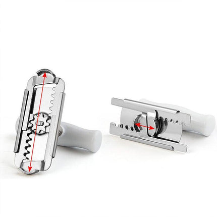 Stainless Steel Adjustable Twist Jar Opener Spiral Can Seal Lid Cap Remover AUS - Aimall