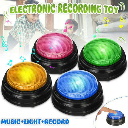 Pet Starter Recordable Talking Speaking Buttons Dog Training Communication Toys - Aimall