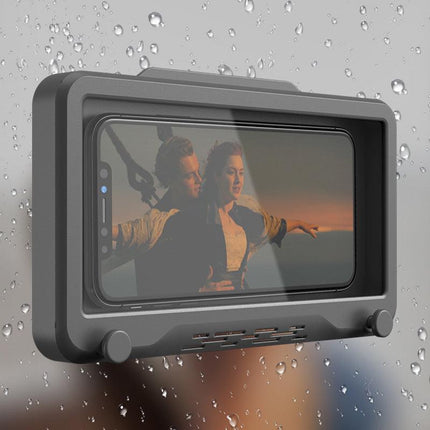 Universal Waterproof Phone Case Bathroom Shower Phone Holder Wall Mounted AU - Aimall