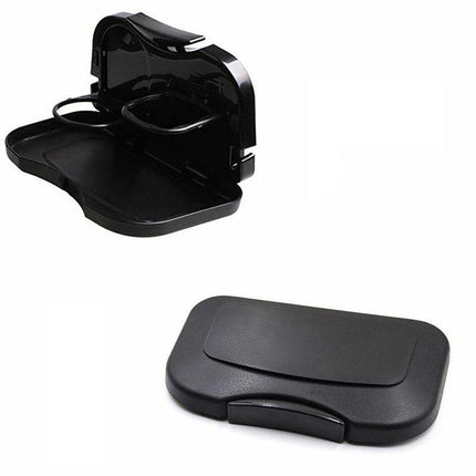 Auto Car Cup Holder New Back Seat Tray Table Stand Desk Drink Food Folding AU - Aimall