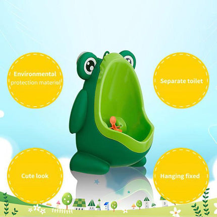Frog Shaped Kid Baby Potty Toilet Training Urinal Boys Pee Trainer Bathroom AU - Aimall