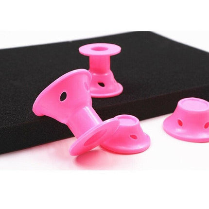 10PCS No Heat Hair Curlers Clip DIY Magic Silicone Soft Rollers Care Heatless AU - Aimall