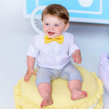 Boys Bow Tie Polka Dot Necktie Baby Children Kids Neck Bow TIES Toddler Wedding - Aimall