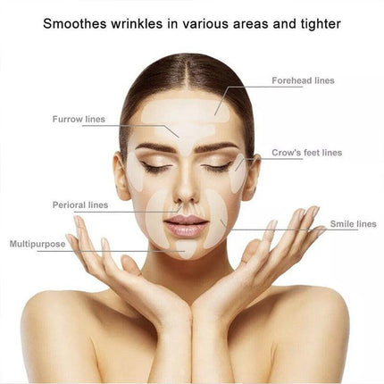 16Pcs Set Anti Wrinkle Chest Neck Eye Face Pad Silicone Removal Patchs Aging AU - Aimall
