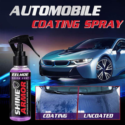 Shine Armor Fortify Quick Coat Ceramic Coating 3 in 1 Hydrophobic Car Wax 120mL - Aimall