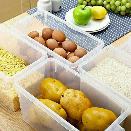Wasel Refrigerator Storage Box Food Container Kitchen Fridge Organiser FreezerAU - Aimall