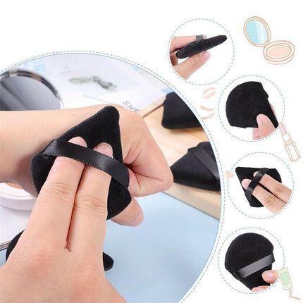 1/10X Cosmetic Puff Triangle Make Up Tool MakeUp Cotton Sponge Powder Puffs Mini - Aimall