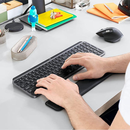 Logitech Mx Keys Advanced Wireless Illuminated Keyboard Ultra-Fluid Typing Au Aimall
