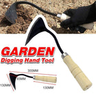 Homi Korean Traditional Plow Hoe Farming Garden Digging Hand Tool YoungJu DaeJan - Aimall
