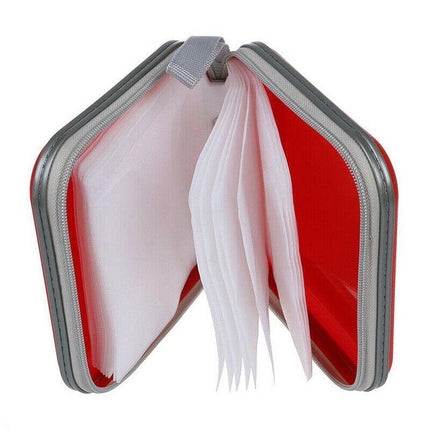40Wallet Sleeve Holder Disc In Car Ideal for Storage Carry Case DVD CD AU STOCK - Aimall