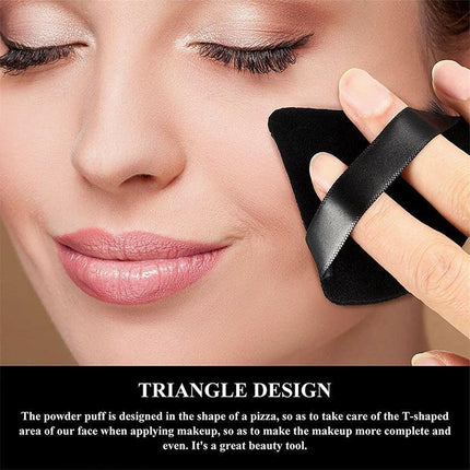 1/10X Cosmetic Puff Triangle Make Up Tool MakeUp Cotton Sponge Powder Puffs Mini - Aimall