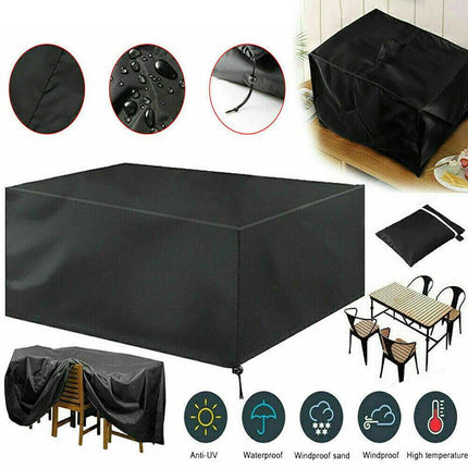 AU Waterproof Outdoor Furniture Cover Garden Patio Rain UV Table Protector Chair - Aimall
