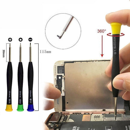 22 In 1 Mobile Phone Repair Tools Kit Set Spudger Pry Opening Screwdriver Tool - Aimall