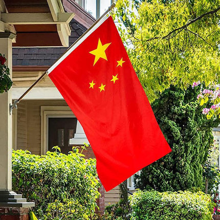 Large Chinese China Flag CN Heavy Duty Outdoor 90 X 150 CM - 3ft x 5ft AUStock - Aimall