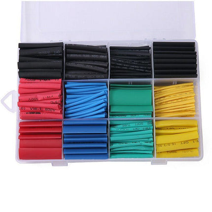 530 PCS Heat Shrink Tubing Tube Assortment Wire Cable Insulation Sleeving Kit AU - Aimall