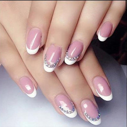 French Tip Nail Decoration Strip Sticker Stencil Guides Manicure Art AU STOCK - Aimall