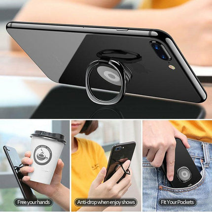 iRing Phone Ring Finger Holder Car Mount Hook iPhone Stand Mobile Grip GPS iPad - Aimall