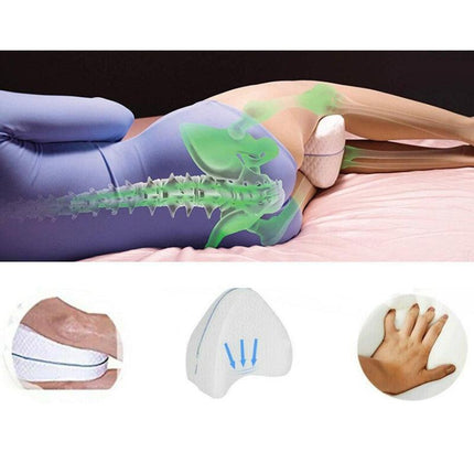 Memory Foam Leg Pillow for enhanced night comfort.