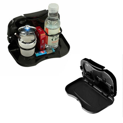 Auto Car Cup Holder New Back Seat Tray Table Stand Desk Drink Food Folding AU - Aimall