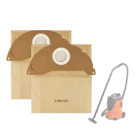 10PCS Vacuum Cleaner Bags For Karcher 6.904-322.0 WD2 MV2 WD2.200 A2004 A2054 AU - Aimall